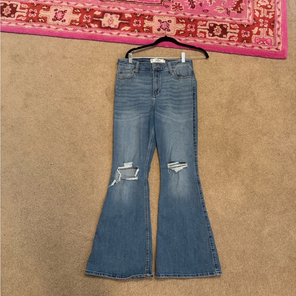 Hollister Blue Flare Jeans